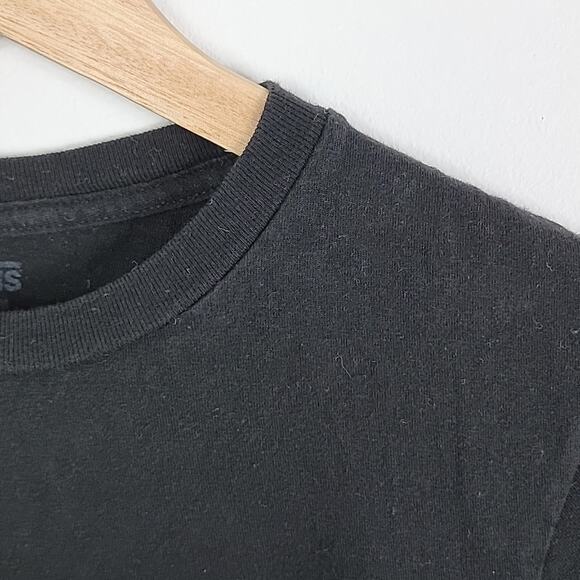 Vans Fire Flame Logo Black Graphic T-Shirt Youth Medium - Picture 3 of 8